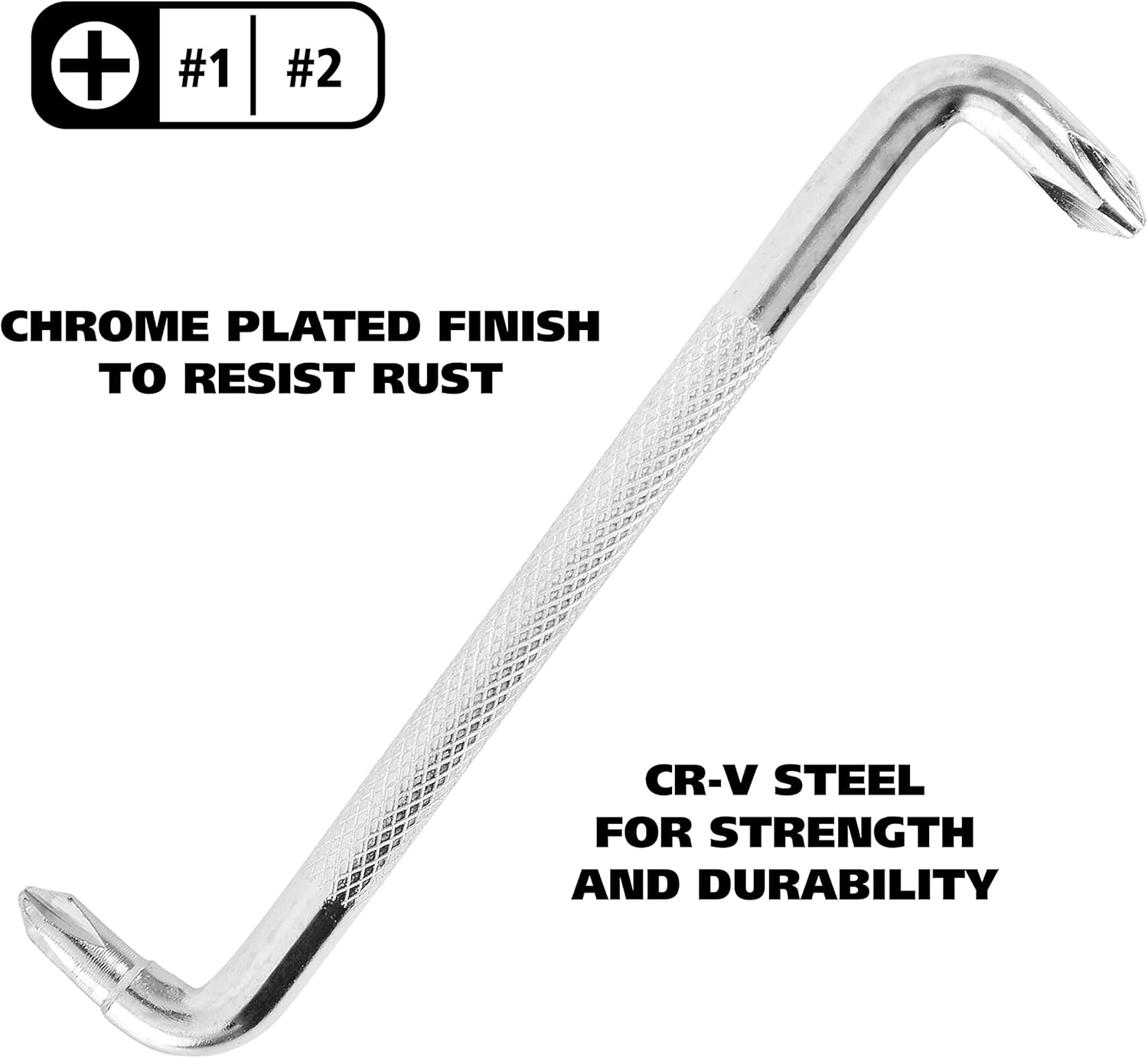 GreatNeck #1 x #2 Offset Screwdriver