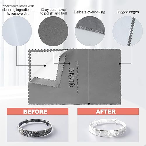 Miniatura 5 de QIUYMEI Organizador de cajas de joyería de viaje Caja de joyería de viaje Caja organizadora de viaje Caja de joyería pequeña para mujer Caja