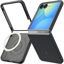 Spigen Nano Pop MagFit for Galaxy Z Flip 8 Case, Black Sesame