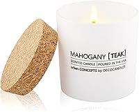 Vista 50 de Conceptos Urbanos de DECOCANDLES - Coco de la Isla - Vela de soya altamente perfumada - Larga duración - vertida a mano en Estados Unidos