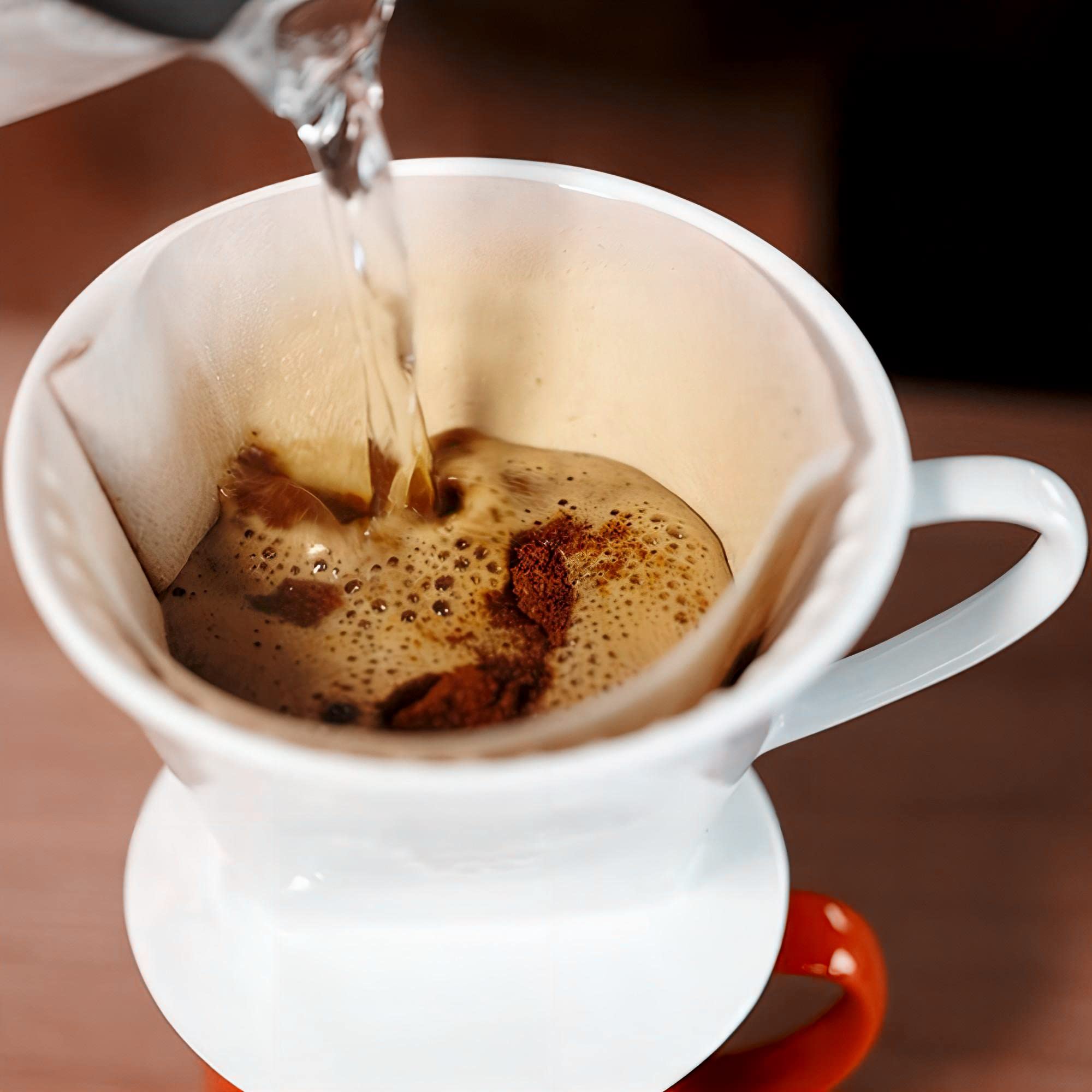 Amazon | LHUKSGF ポアオーバーセラミック - コーヒードリッパー 3穴