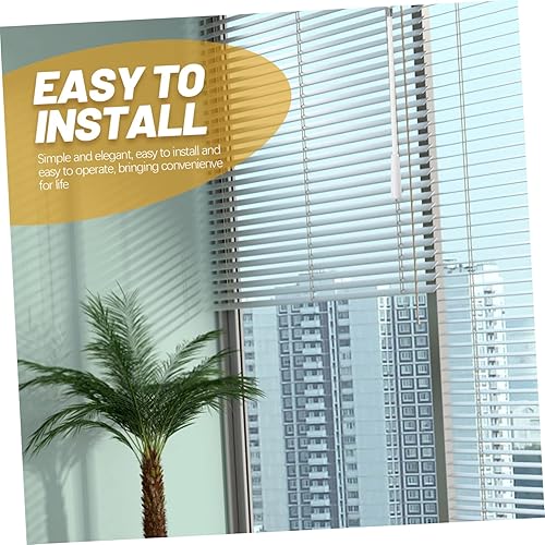 Miniatura 6 de DOITOOL Barra de cortina Accesorio Varita Ciega Reemplazo Gancho Blanco para Tratamientos de Ventanas