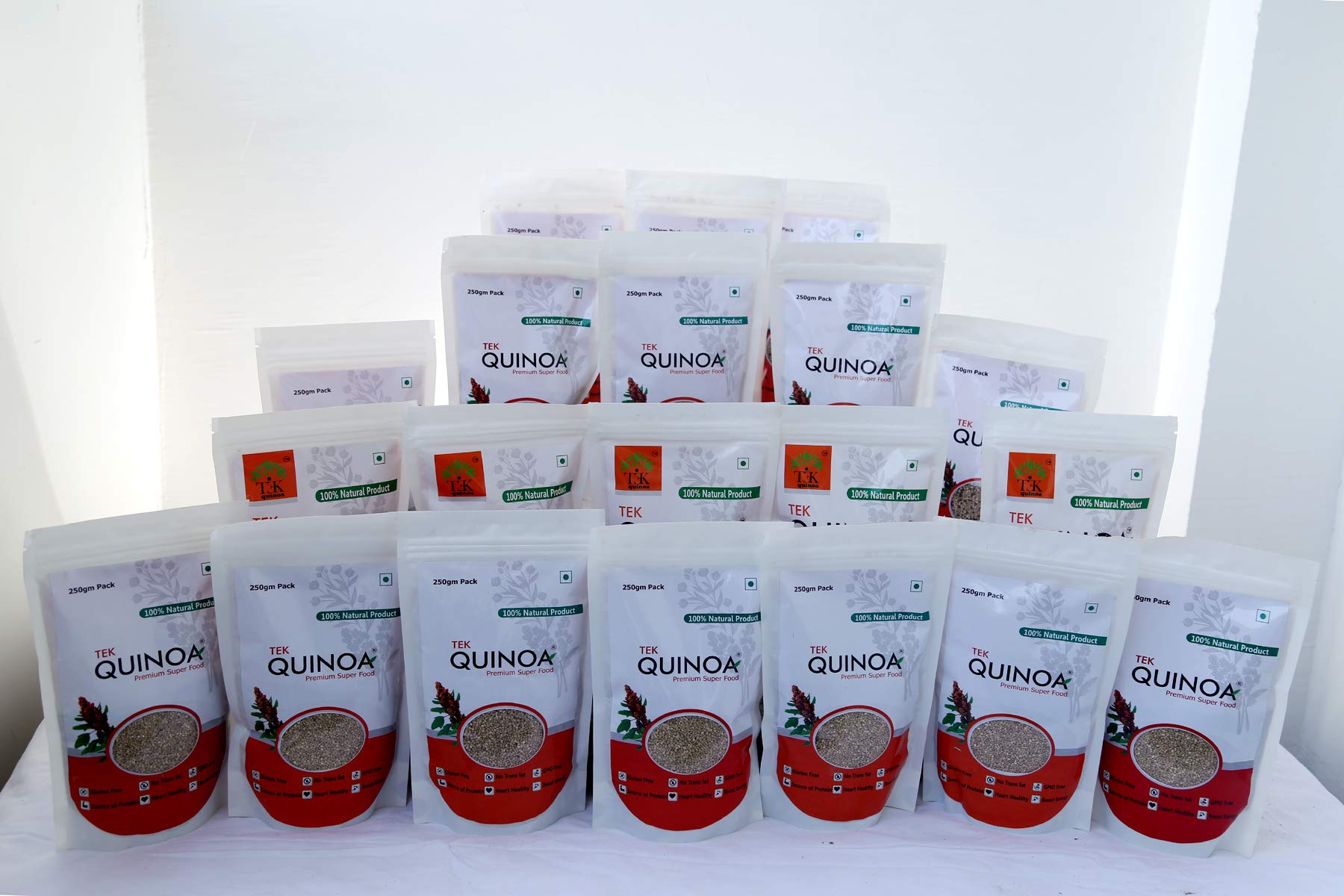 Tek Quinoa Seed |Gluten Free Quinoa, 250g (Pack of 20)