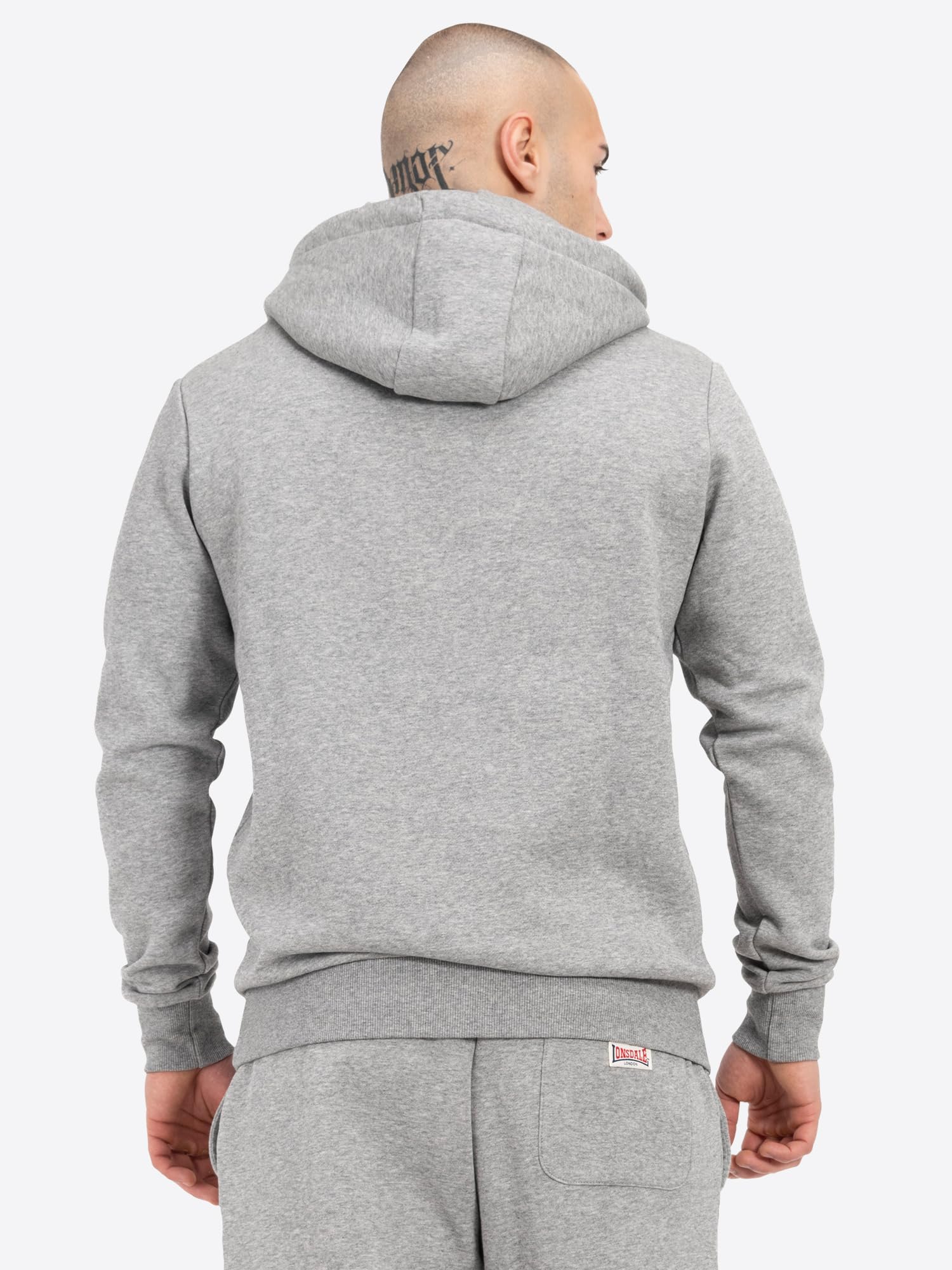 Lonsdale Hooded Classic Ll002 Sudadera con Capucha Hombre