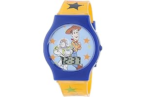 Toddlers&#x27; Delight: Disney Toy Story Watch with Eye-Catching Yellow Strap