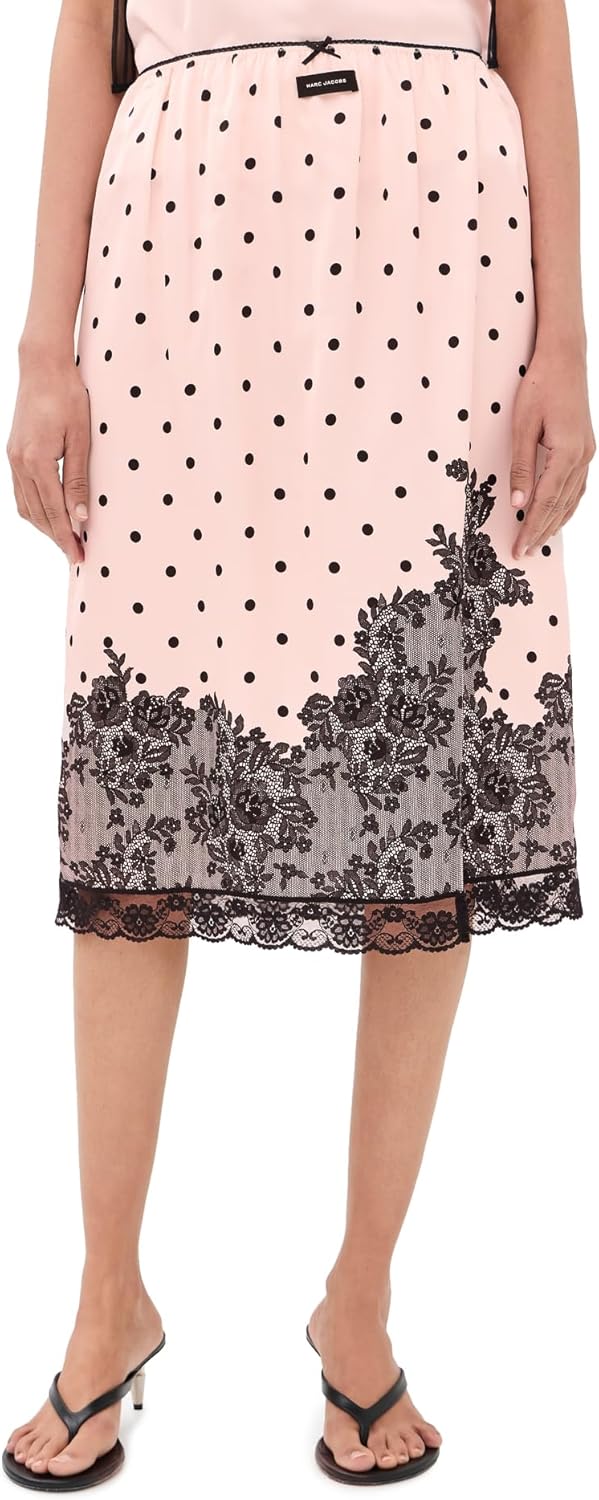 Marc Jacobs Women's Trompe L'Oeil Dots Skirt
