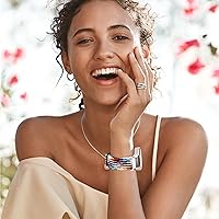 Vista 5 de 18mm Braided Stretchy Nylon Watch Bands Compatible with Garmin Venu 2S/Venu 3S/Vivoactive 4S/Vivomove 3S/Forerunner 255S/Forerunner 265S, Solo Loop