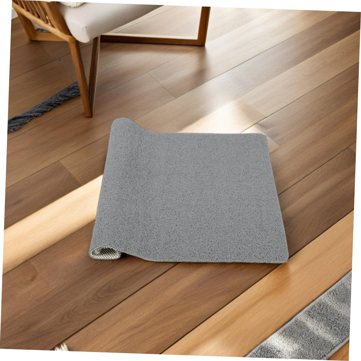 PRETYZOOM Alfombra de Baño Antideslizante para Ducha Secado Rápido de Natural para Bañera Inodoro para Baño Interior