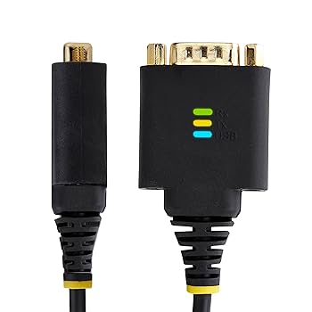 USBグリーン1 Amazon.com: StarTech 1ft/30cm USB to Serial Adapter Cable