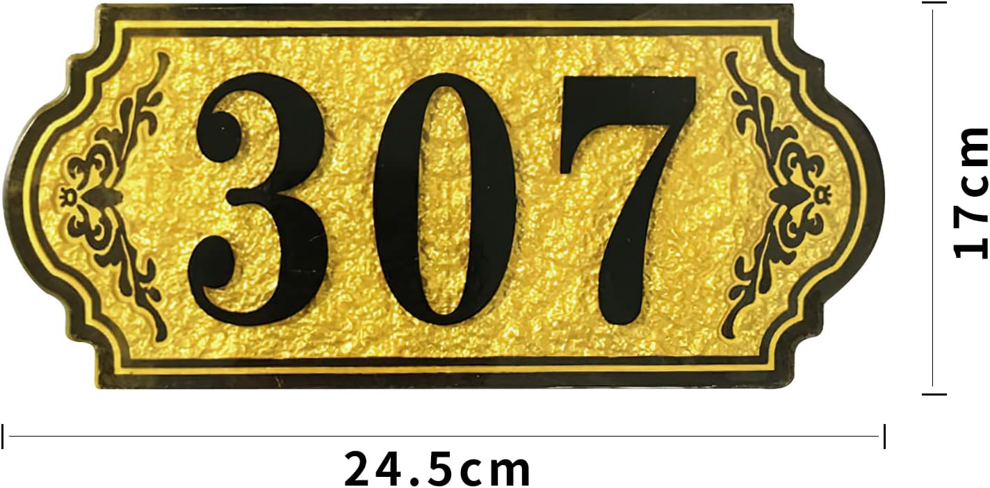 人気商品 オーダーメイド 表札 ルームナンバープレート おしゃれ モダン 洋風 防水 部屋番号札 ホテル マンション アパート 教室 寮 ルーム室 カスタム 1 6桁数字入れ ドア番号札 粘着式 貼り付け簡単 お宅 オフィス 店舗 案内用 24 5 17cm Www Dentalprimary Com