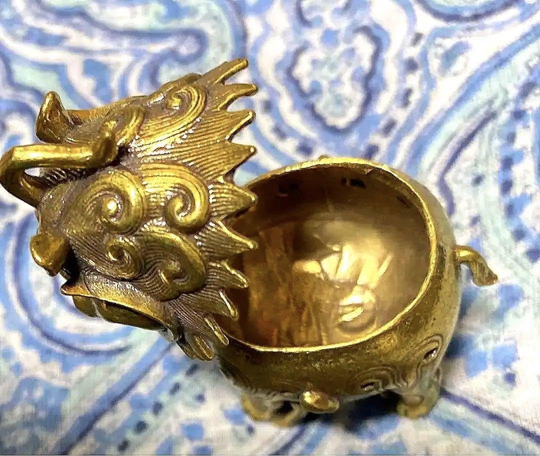魔除け！開運！金運！結界を張ります！本場チベット金銅製　古代神獣立像　祈祷済み Amazon.co.jp: 魔除け 開運 金運 結界を張ります 本場チベット金