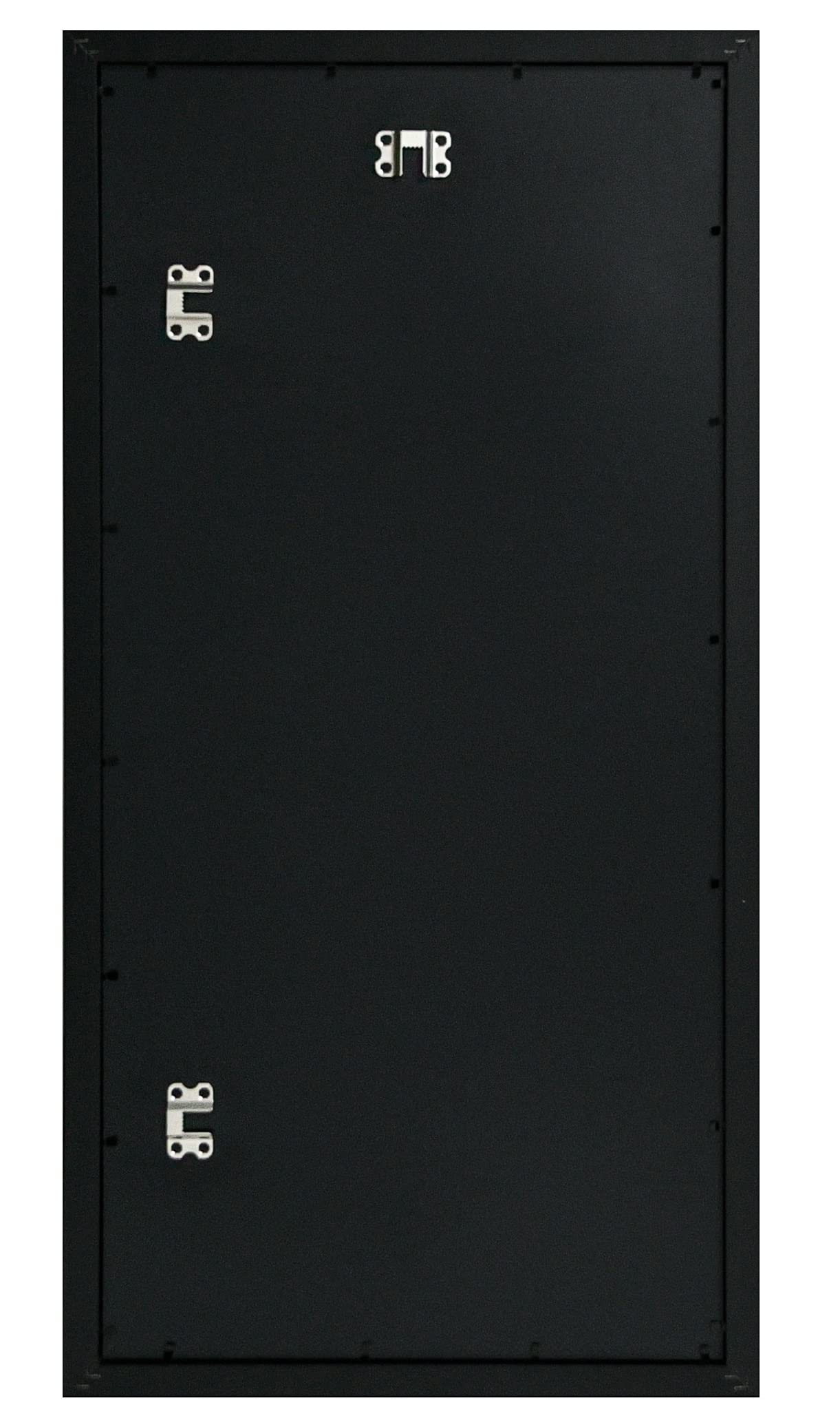 Frame Amo 12x25 Black Modern Picture or Poster Frame, 1 inch Wide Border, Smooth Wrap Finish, Acrylic Face