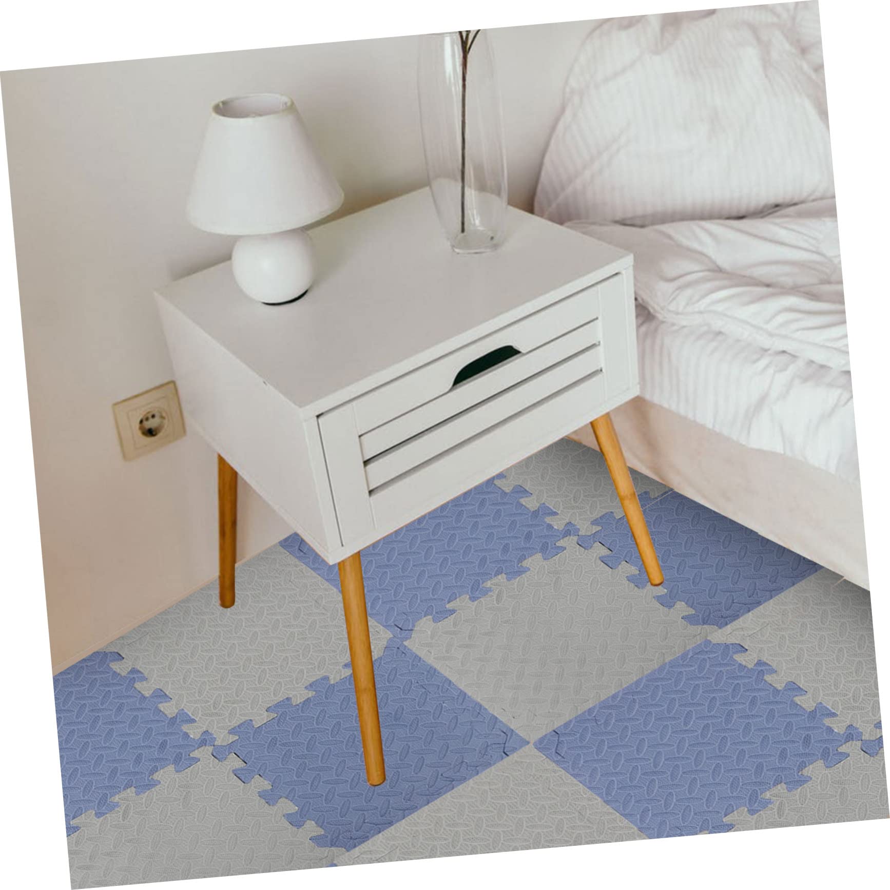 Tapis de Sol Emboîtables 16 Pièces en Mousse pour Bébé