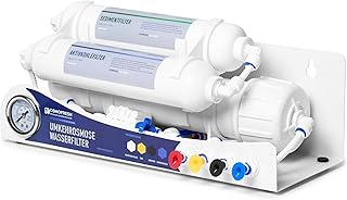 OsmoFresh Osmoseanlage Smartline Gold 100 GPD | Umkehrosmose Wasserfilter bis zu 380L Tagesleistung | von OsmoFresh | Direct Flow Frischwasser | Aquaristik | Meeresaquaristik