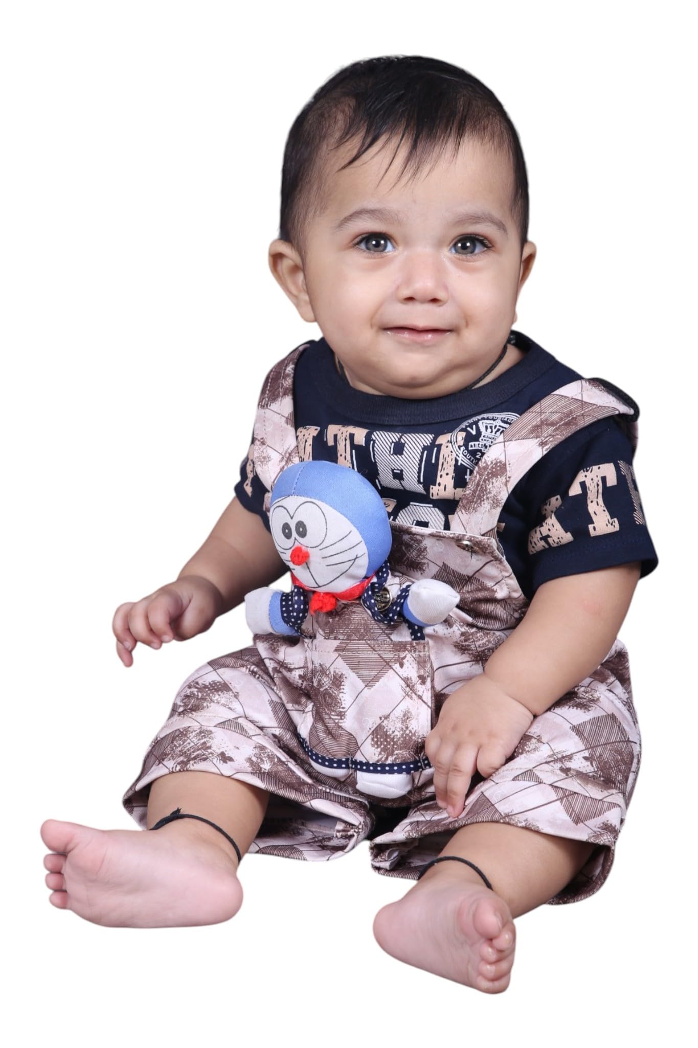 Newborn Boy Infant Outfit Camouflage Jumpsuit-picture-31
