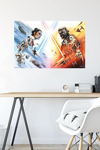 Miniatura 4 de Trends International Star Wars: The Rise Of Skywalker - Póster con cara fuera de pared, 22.375 x 34 pulgadas, versión sin marco