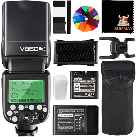 Godox V860IIS TTL Flash Kit for Sony Cameras