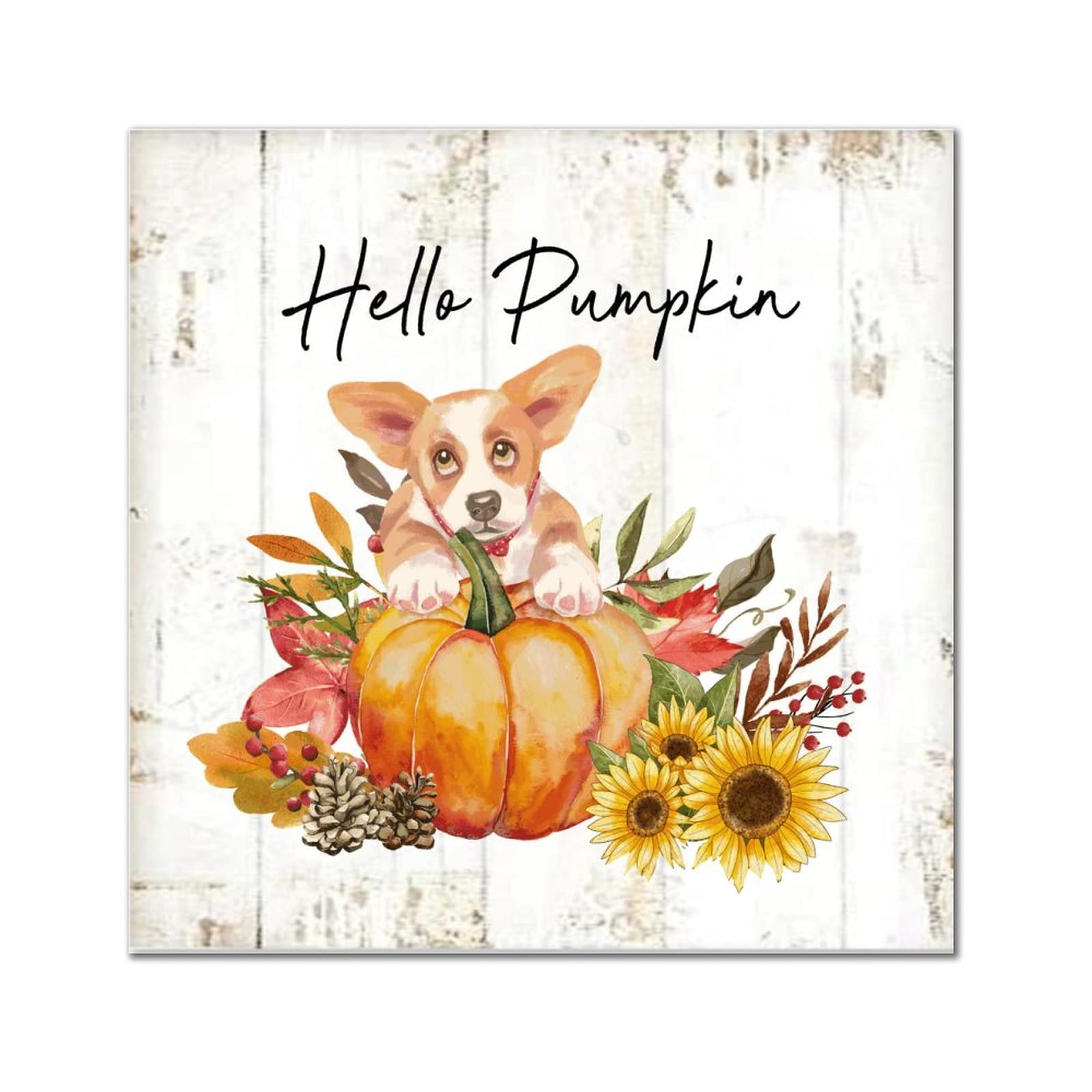 Décoration murale en bois Hello Pumpkin Gampr pour sublimer votre cocon intérieur