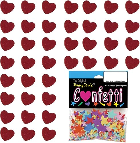 Miniatura 3 de Confeti Corazón 14" Rojo - Paquete al por menor #8505 QS0