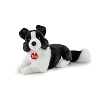 Trudi Border Collie Scott Cane peluche gioco, regalo Natale e compleanno | 15x23x30cm