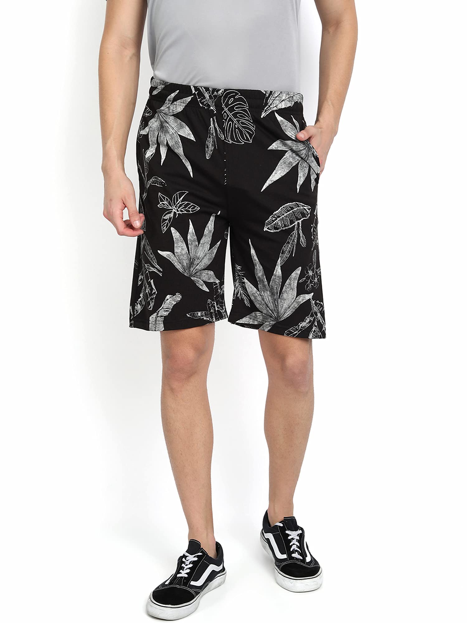 chozi Trendy & Stylish Men's Pure Cotton Regular Printed Casual Shorts-picture-11