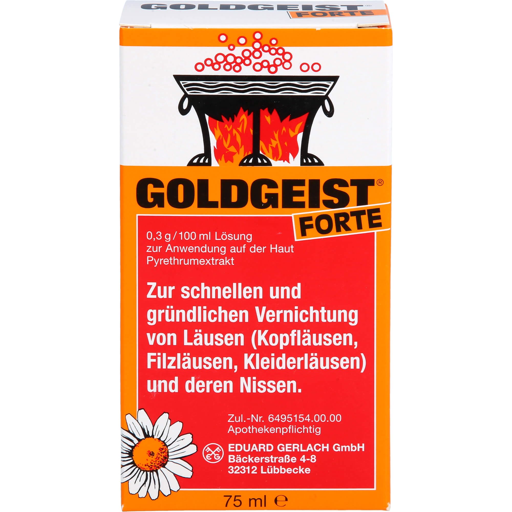 GOLDGEIST Läusemittel forte flüssig 75 ml