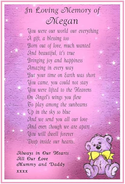 Carte Tombe Vers Nos Bebe Fille Choisissez A Partir Pour 3 Tombale Cartes Special Funeraires Deuil Poeme Tombe Carte Marqueur Our Baby Girl Pink Verse Version 2 Amazon Fr Fournitures De Bureau