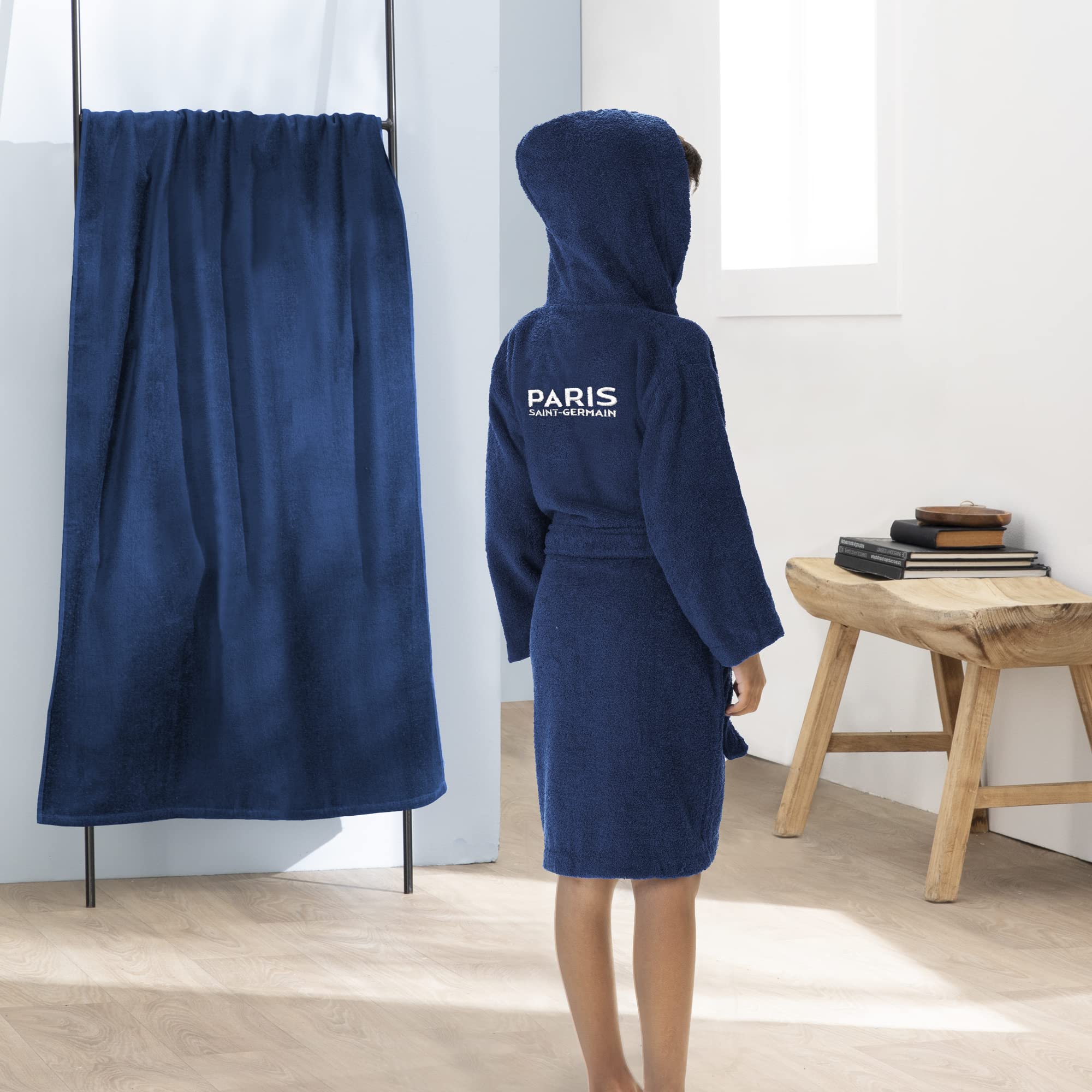 OMYDREAM Psg Ruban Peignoir Garçon (lot de 1)