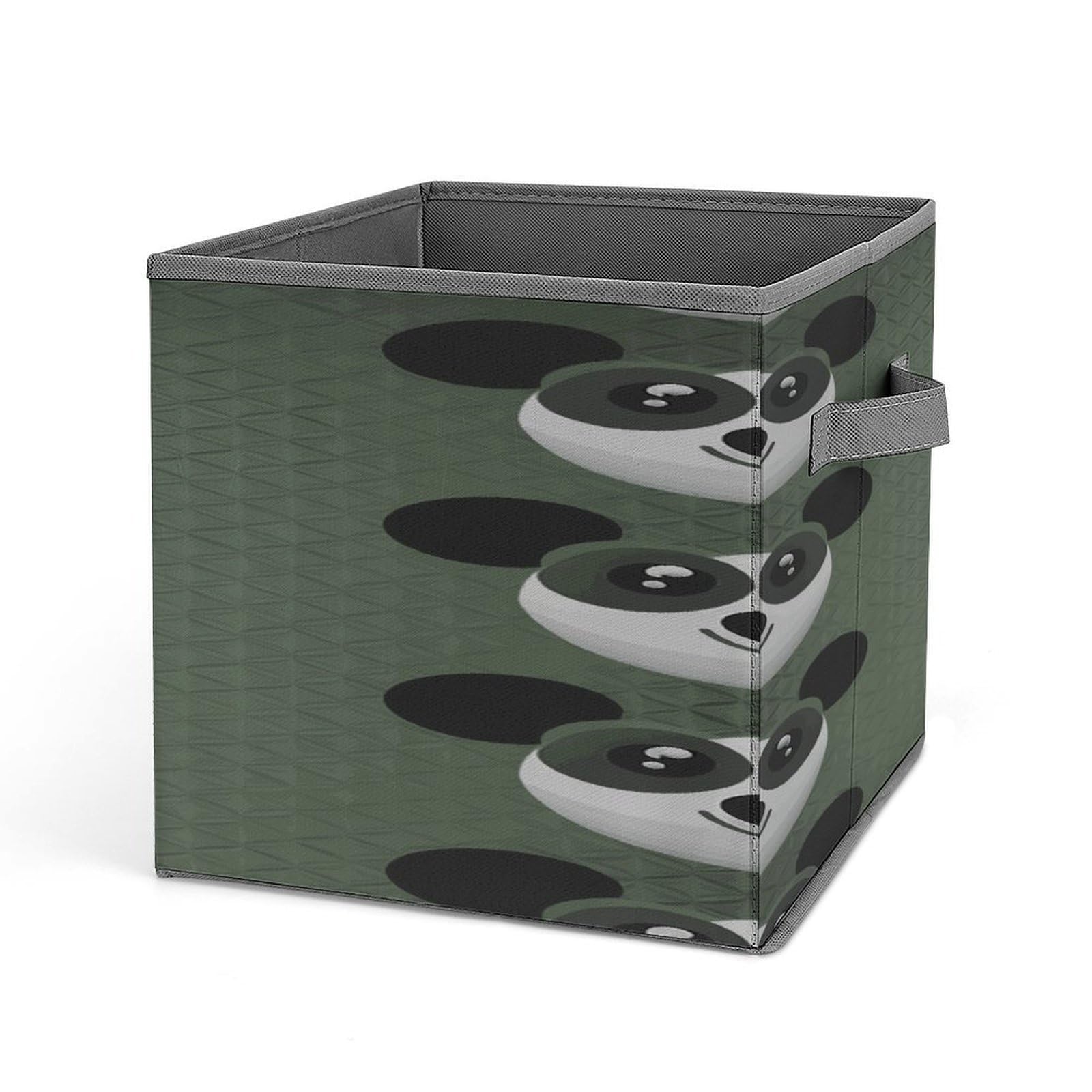 Fekiloot Style Funny Panda Storage Bins Storage Baskets