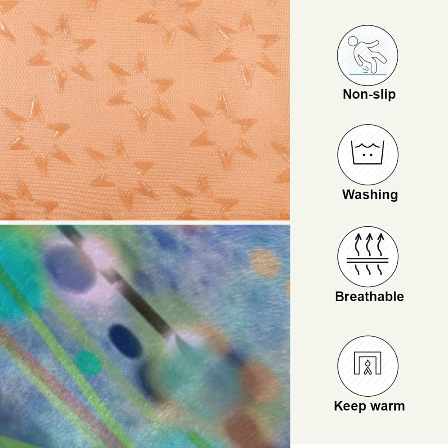 review Abstract Floral Watercolor White, Yellow Red Ivy Flowers on Blue Dog Cat Bed Mat, Soft Crate Pad Mattress Cushion for Small Medium Pets, Anti Slip Sleeping Kennel Mat Washable & Dry 24x18 inch