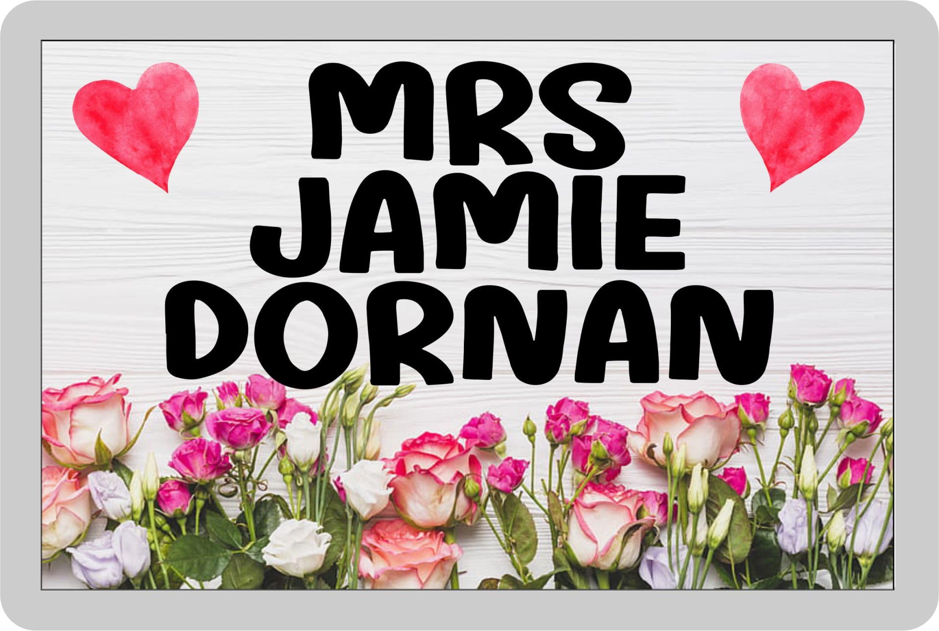 Mrs Jamie Dornan Fridge Magnet Gift – Fun Cute Novelty Movie Star Fan Present