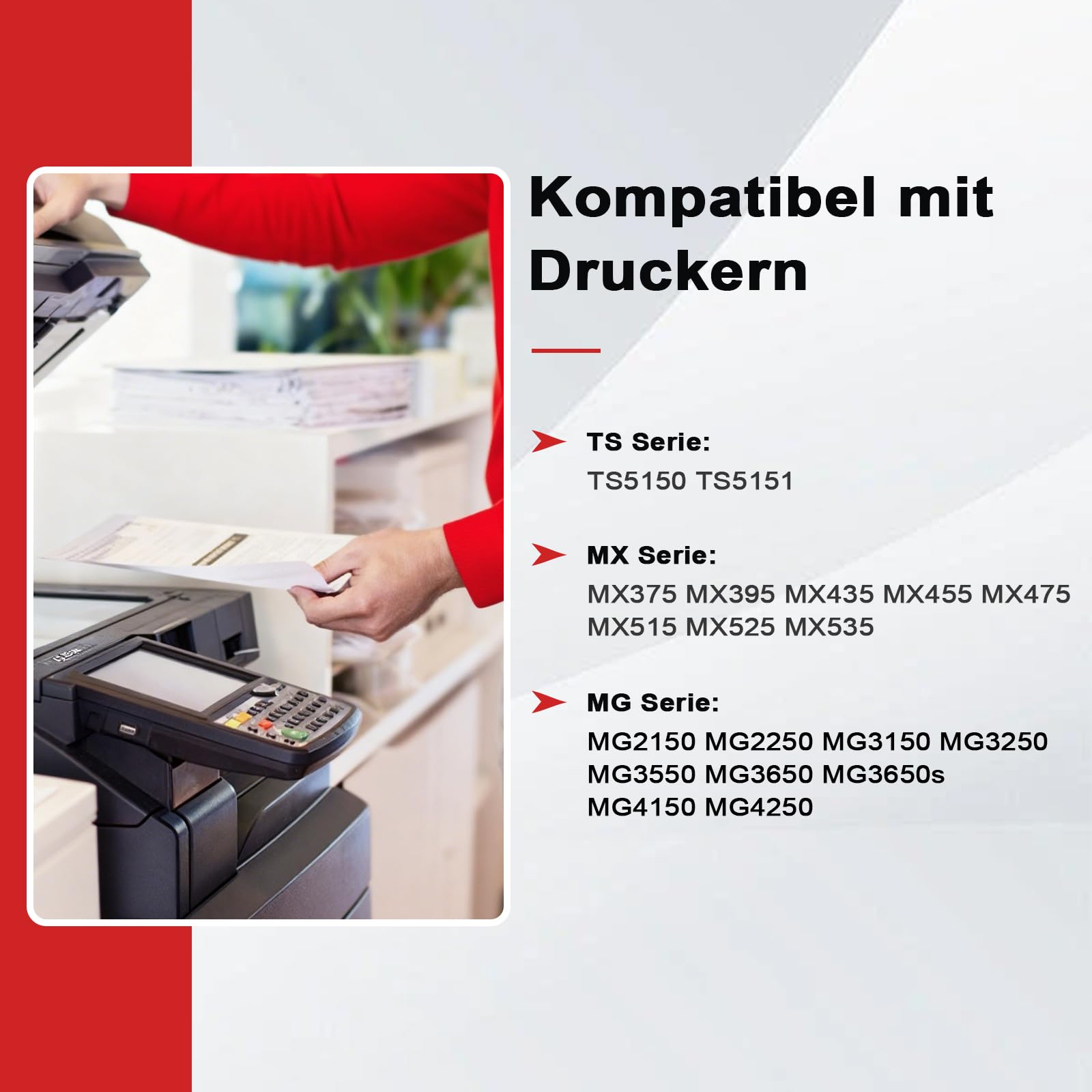 Skyink PG-540XL CL-541XL (2 Schwarz, 2 Farbe) 4-Pack Tintenpatrone Kompatibel für Canon Druckerpatronen 540 XL 541 XL PG540 CL541 für MG3150 MG3550 MG3650 MG3650s MG4250 TS5150 TS5151 MX375 MX475