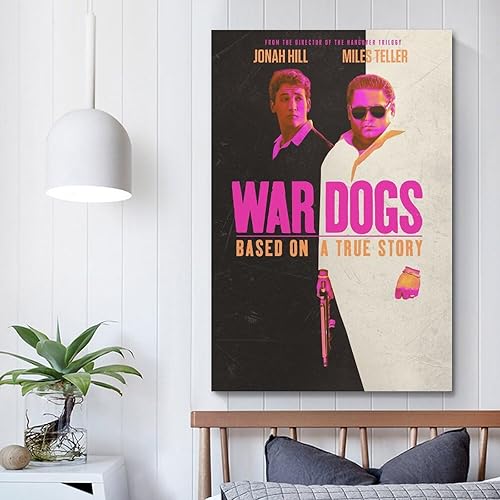 Miniatura 5 de Póster de lienzo de película de perros de guerra y pósteres de álbum de música, pintura de pared, estética, decoración de habitación, 12 x 18