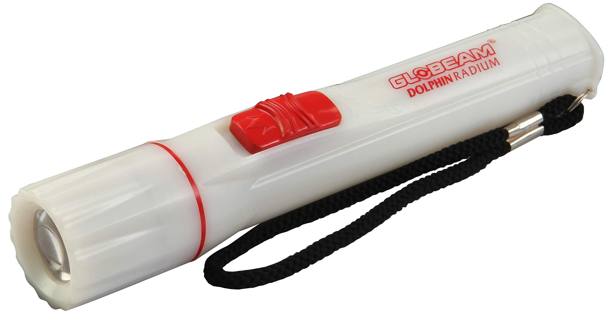 GLOBEAM ABS Plastic - Dolphin Radium Led Flashlight With 0.50 Watt Led And Focused Beam Distance And Radium Features As Shining In Dark