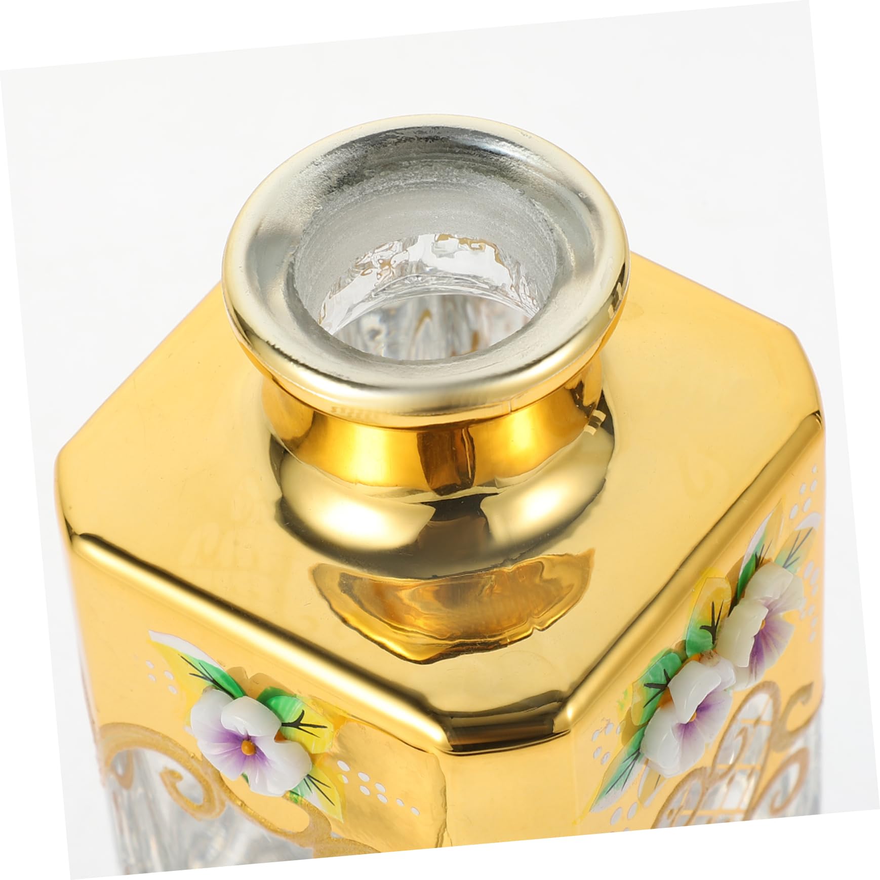 Mikinona Bottiglia Profumo Ricaricabile Vintage Da Flacone Per Oli Essenziali e Profumi Design Elegante e Pratico Per Viaggi e Uso Quotidiano Ottima Chiusura e Conservazione Aromi