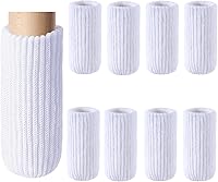 Vista 17 de 16 piezas calcetines para patas de muebles - Protectores de piso de punto elástico de alta elasticidad para patas de silla, juego de fundas gruesas