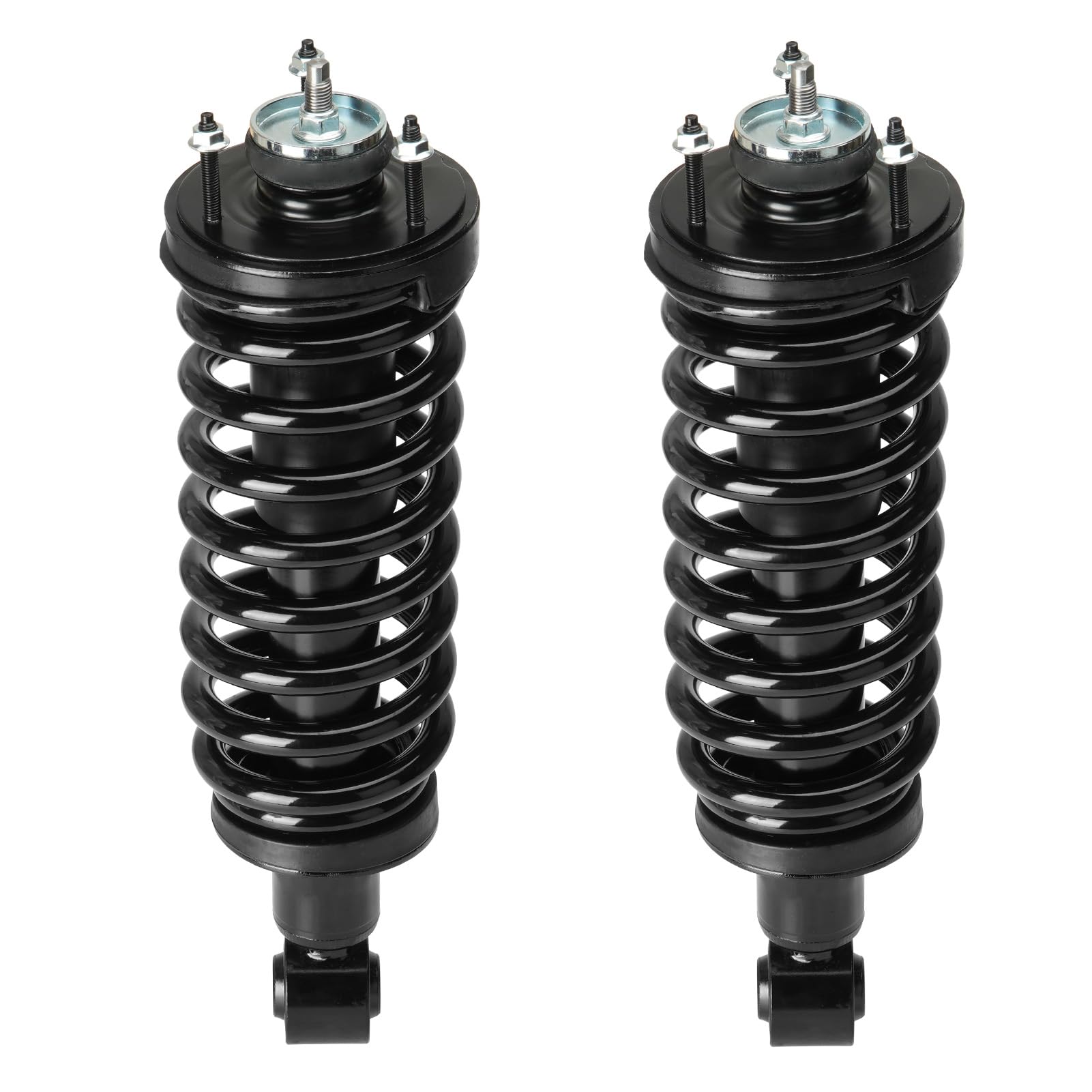 Front Strut Shock Assembly w/Coil Spring for Ford Crown Victoria/Lincoln Town Car/Mercury Grand Marquis 2003-2011, Replace 171346, Left & Right, 2PCS