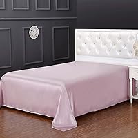 Vista 15 de LILYSILK Sábana encimera de seda de morera de 19 momme de seda, color negro, tamaño individual