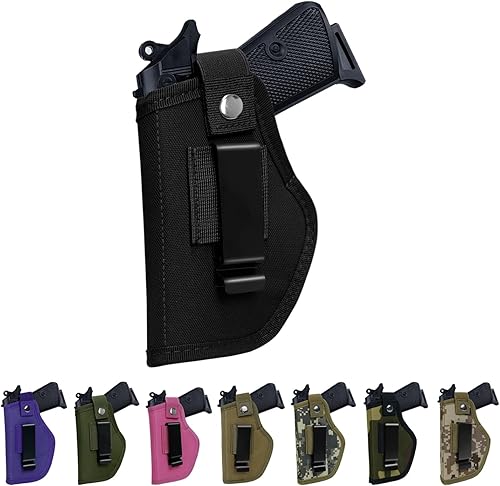 Miniatura 1 de Fundas universales para pistola para hombres y mujeres IWBOWB 0354in para pistolas derecha izquierda funda de pistola 380 funda de transporte oculta