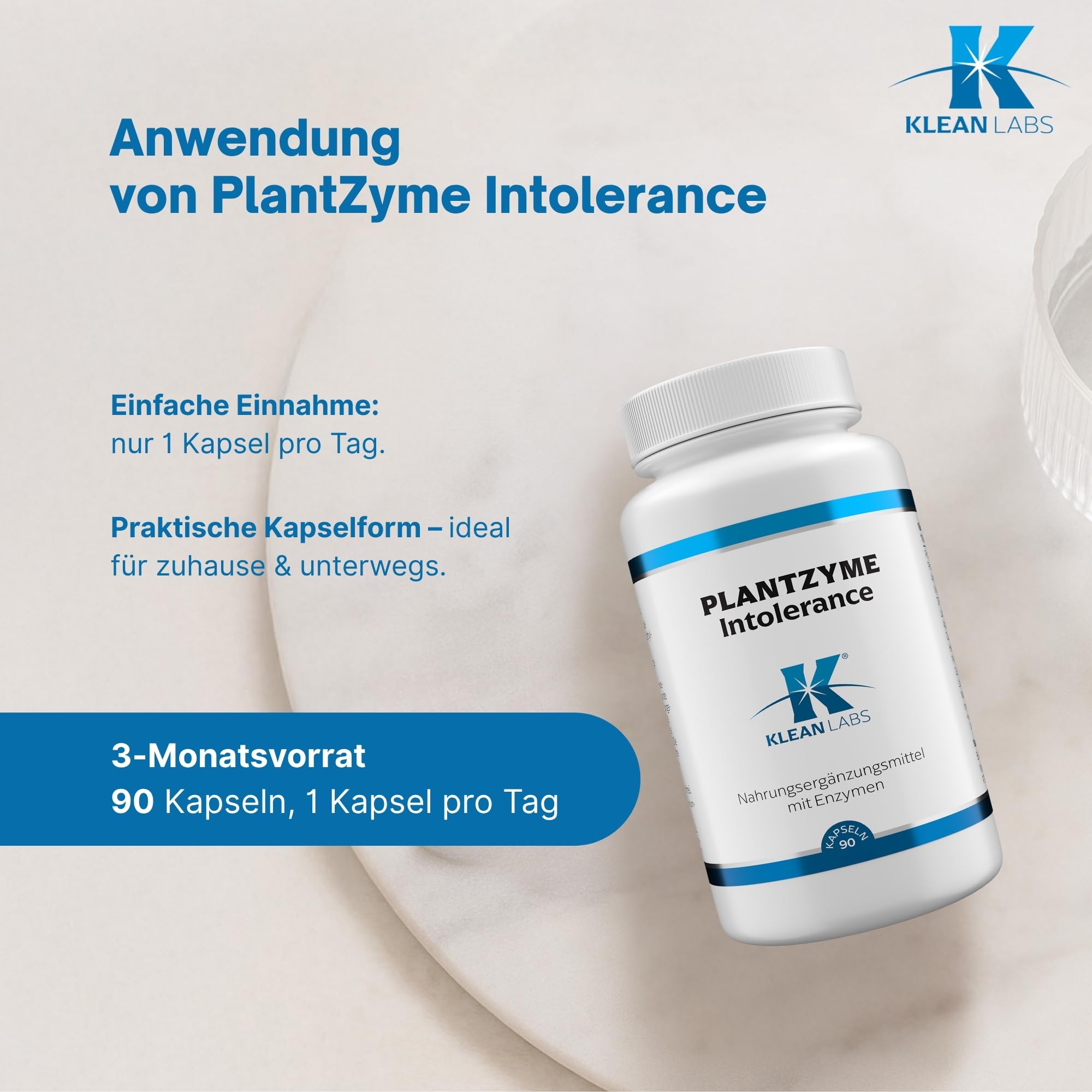 PlantZyme Intolerance KLEAN LABS