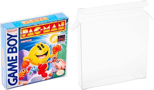 Viturio Game Boy & Advance Game Box Protector Cases (10 Pack) Clear Plastic .35mm