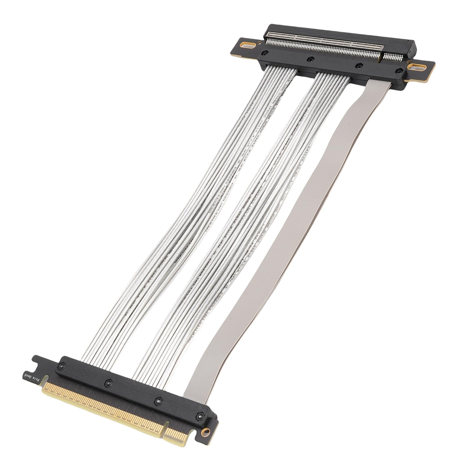 Generic Kabel Pionowy PCIE 5.0 16X Zapewniający integralność Sygnału dla Przedłużacza Karty Graficznej GPU dla Serwerów i Funkcji AI (20 cm)
