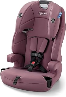 Graco Tranzitions 3-in-1 Harness Booster Car Seat Eloise: Forward-Facing to Highback & Backless, Lightweight, No-Rethread Harness