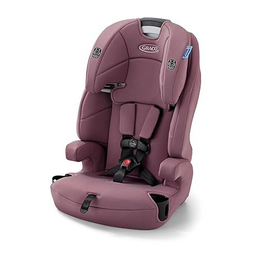 Graco Tranzitions - Asiento elevador de arnés 3 en 1, asiento de automóvil orientado hacia adelante, respaldo alto, a refuerzo sin espalda, Eloise