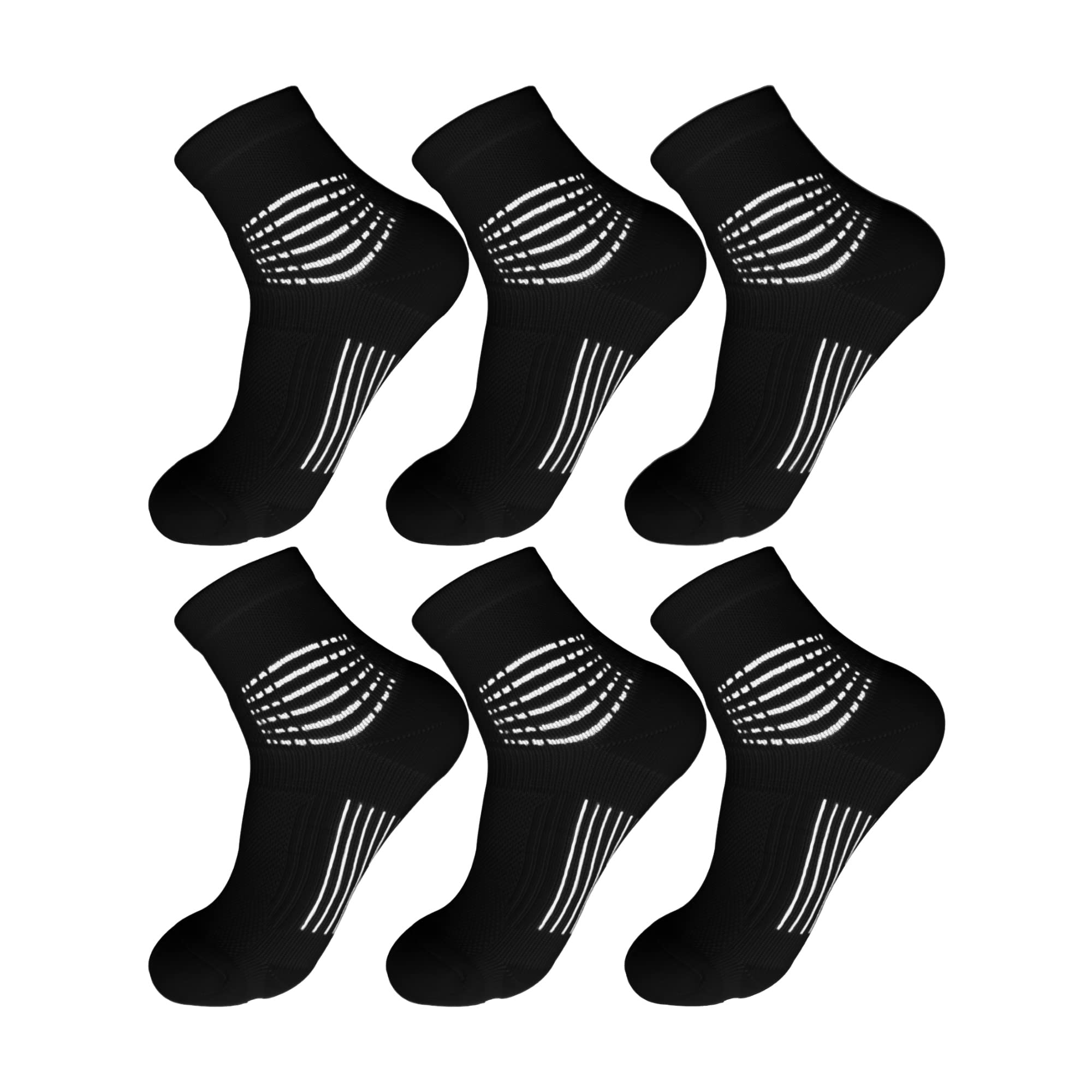 JDQAnkle Compression socks- 15-20mmHg & 20-30mmHg Low Cut Athletic Running Socks for women & men