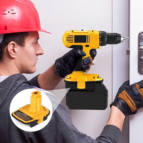 Miniatura 6 de Paquete de 1 convertidor DM18D DCA1820 versión actualizada para Dewalt 18V20V y para batería Milwaukee M18 de 18 V para funcionar para la
