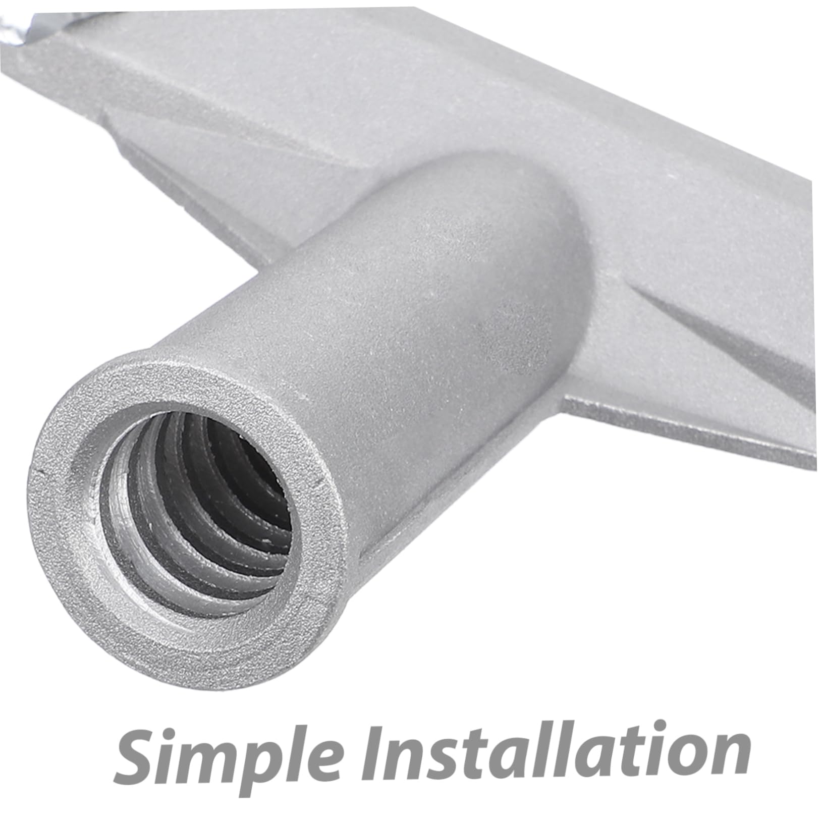 Uonlytech 5piezas Adaptador De Extensión Para Mango De Escoba Con Conector Para Mopas y Herramientas De Limpieza Del Hogar Para Conexión De Varillas y Mangos Rosqueados