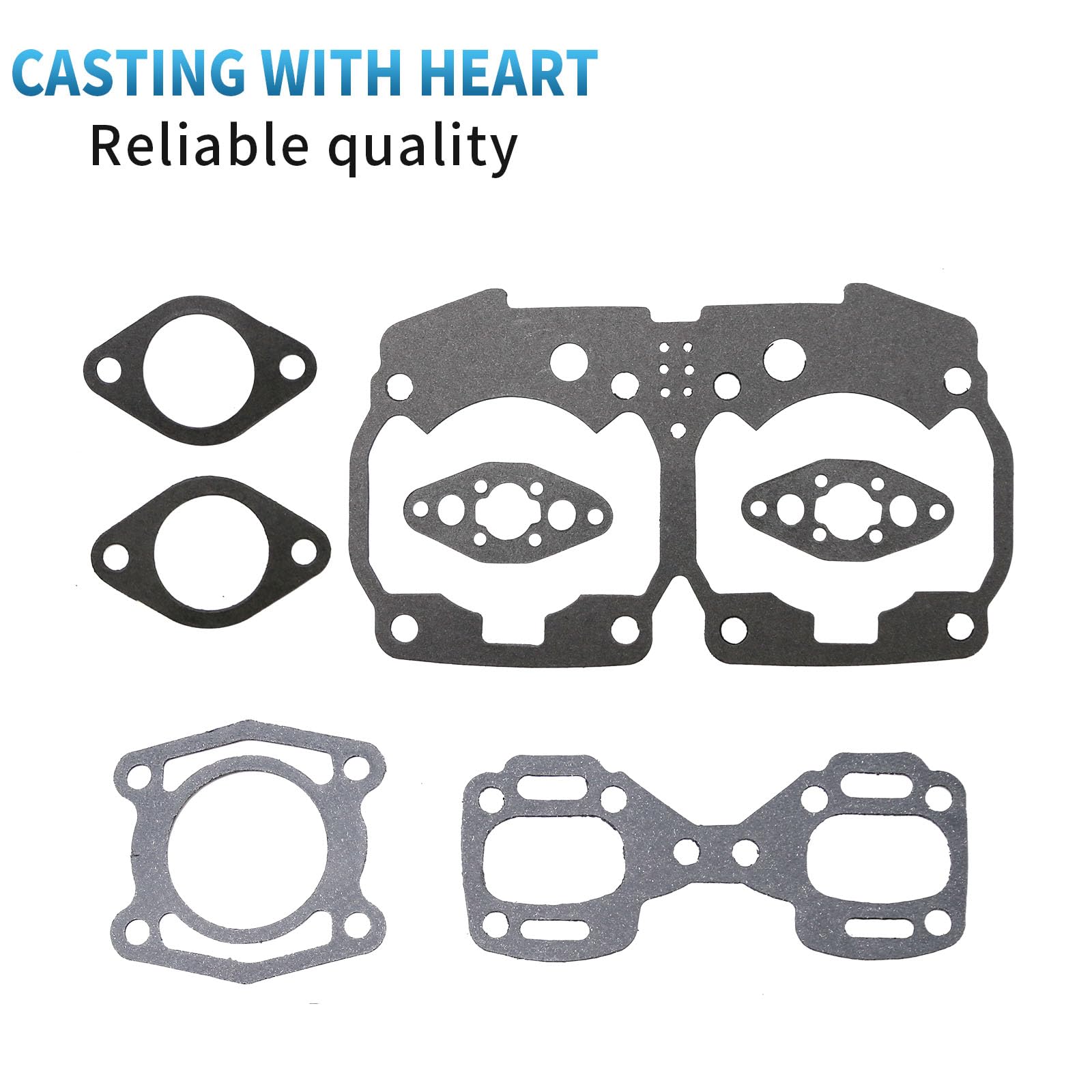 Amazon.com: Top And Bottom End Gasket Kit, Replacement for Sea-Doo