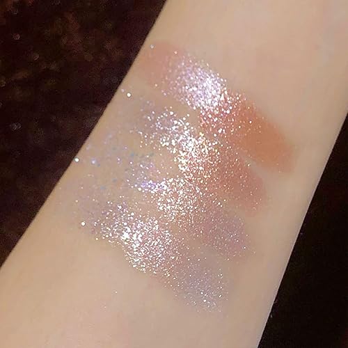 Miniatura 2 de Erinde Paleta de sombra de ojos de 9 colores, paleta de sombra de ojos con purpurina mate, altamente pigmentada de larga duración, impermeable,