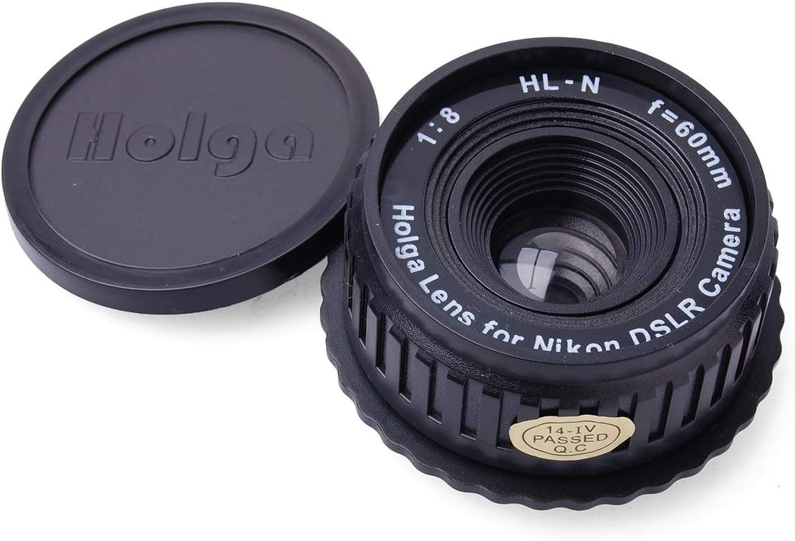 Holga 60mm f/8 Lens for Nikon DSLR (Black)